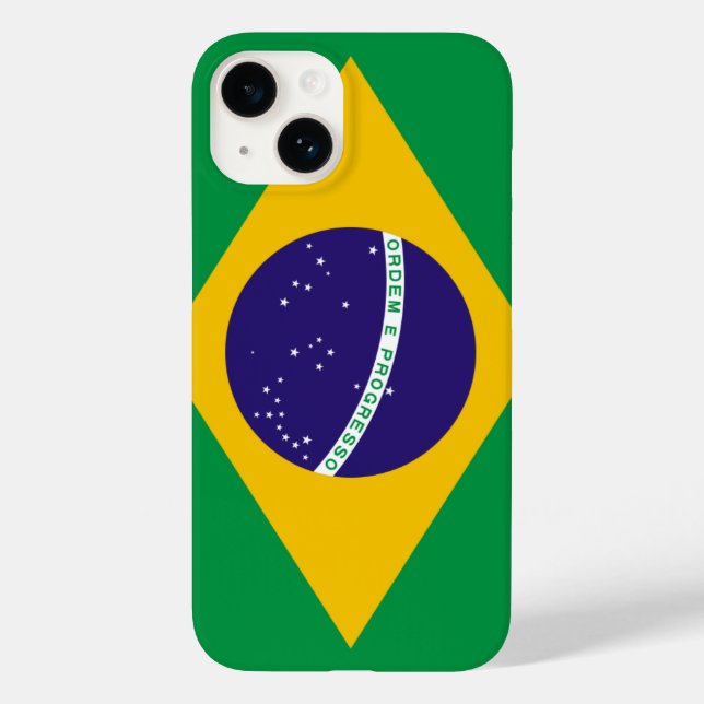 Brasilien Case-Mate iPhone Hülle (Rückseite)