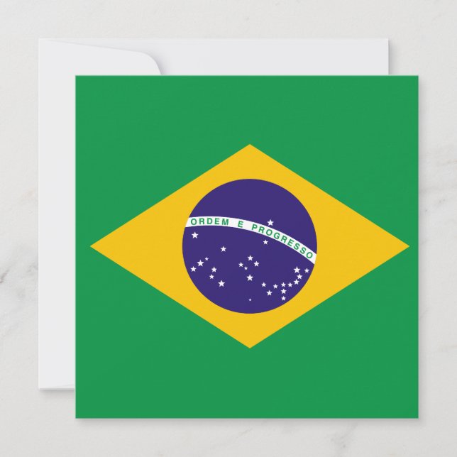 Brasilien - Einladung zur Flaggenstaatkontrolle (Vorderseite)