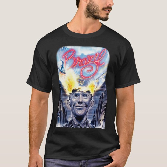 Brasilien Film T - Shirt Klassischer T - Shirt (Vorderseite)