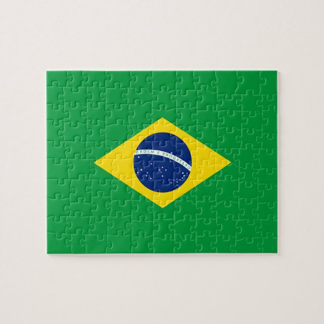 Brasilien-Flagge (Horizontal)