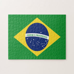 Brasilien Flagge Jigsaw Puzzle