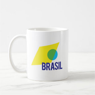 Brasilien-Flagge Kaffeetasse