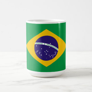 Brasilien-Flagge-Kaffeetasse Kaffeetasse