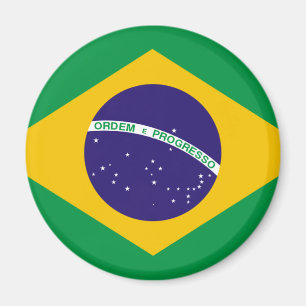 Brasilien-Flagge Magnet