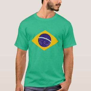 Brasilien-Flagge T-Shirt