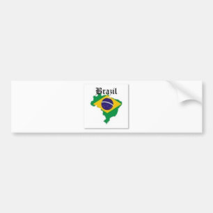 BRASILIEN-FLAGGEN-T - SHIRT UND USW. AUTOAUFKLEBER