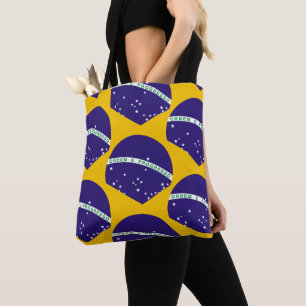 Brasilien-Flaggenmuster Tasche