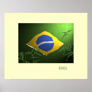 Brasilien für Mauern Poster