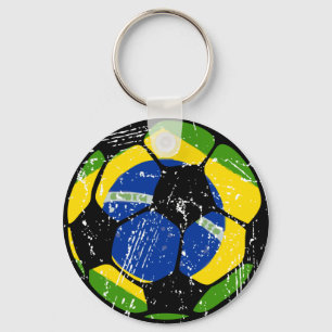 Brasilien-Fußball-Ball-Schlüsselanhänger Schlüsselanhänger
