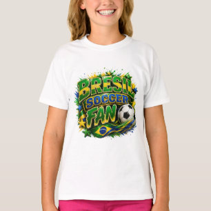 BRASILIEN-FUSSBALL-FAN 2026 Fußball-Fan T-Shirt