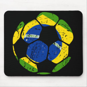 Brasilien-Fußball Mousepad