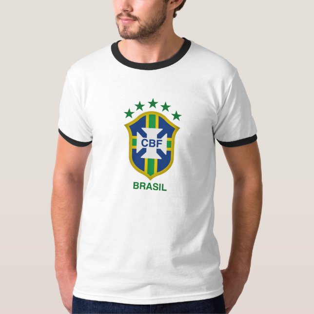 Brasilien-Fußball-T - Shirt (Vorderseite)
