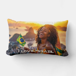 BRASILIEN - ICH LIEBE BRASILIEN LENDENKISSEN