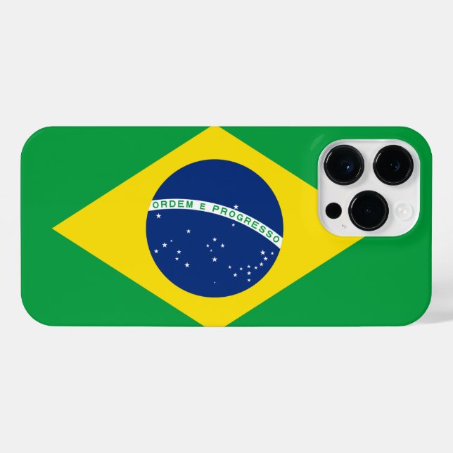 Brasilien iPhone 14 Pro Max Hülle (Rückseite (Horizontal))