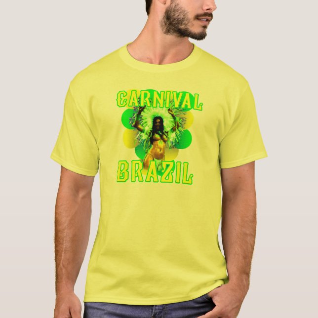 Brasilien-Karneval T-Shirt (Vorderseite)
