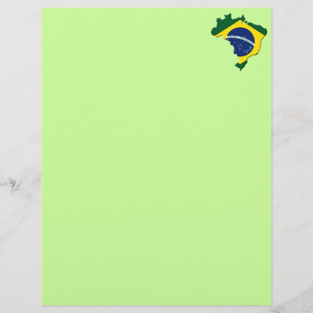 Brasilien-Karte (Vorderseite)