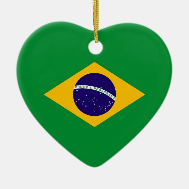 BRASILIEN KERAMIK ORNAMENT (Vorne)