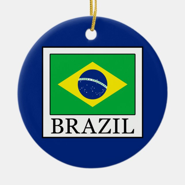 Brasilien Keramikornament (Vorne)