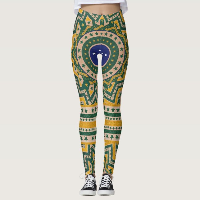 Brasilien-Kollektion Leggings (Vorderseite)