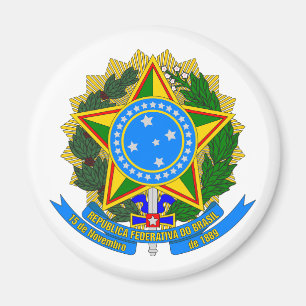 brasilien land wappen symbol emblem stern flagge magnet
