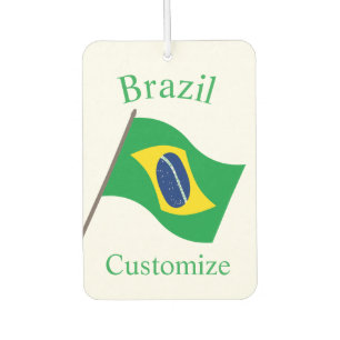 Brasilien Landesflagge Thunder_Cove Autolufterfrischer