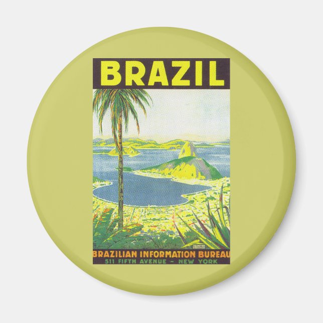Brasilien Magnet (Vorne)