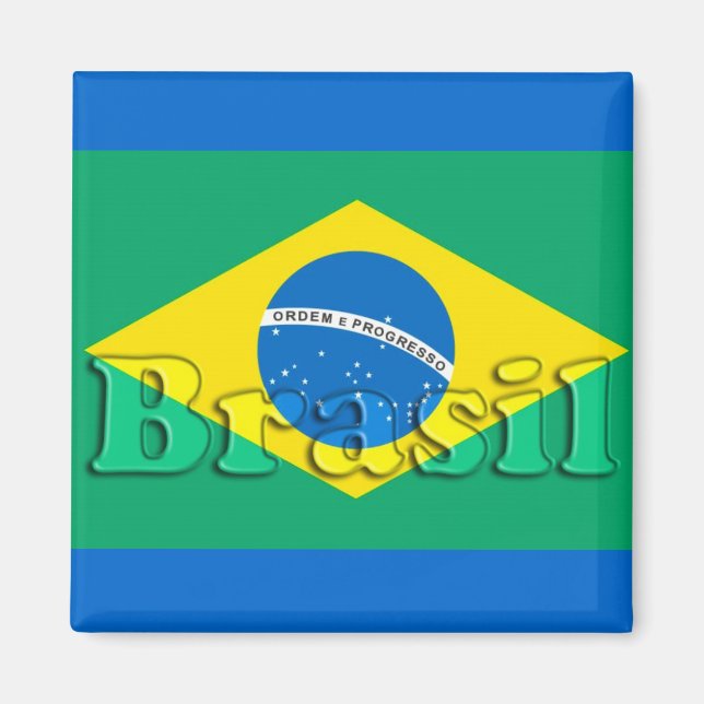 Brasilien Magnet (Vorne)
