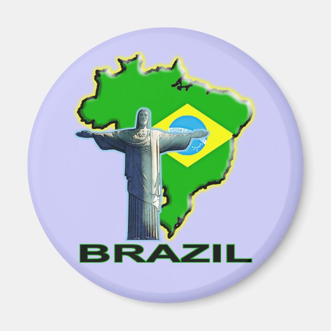 Brasilien Magnet (Vorne)