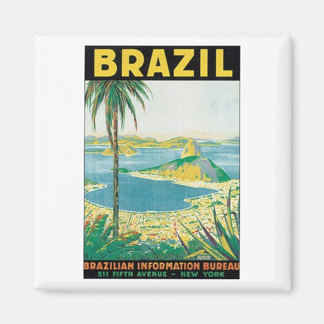 Brasilien Magnet (Vorne)