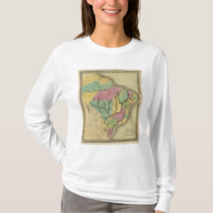 Brasilien mit Guayana und Paraguay T-Shirt