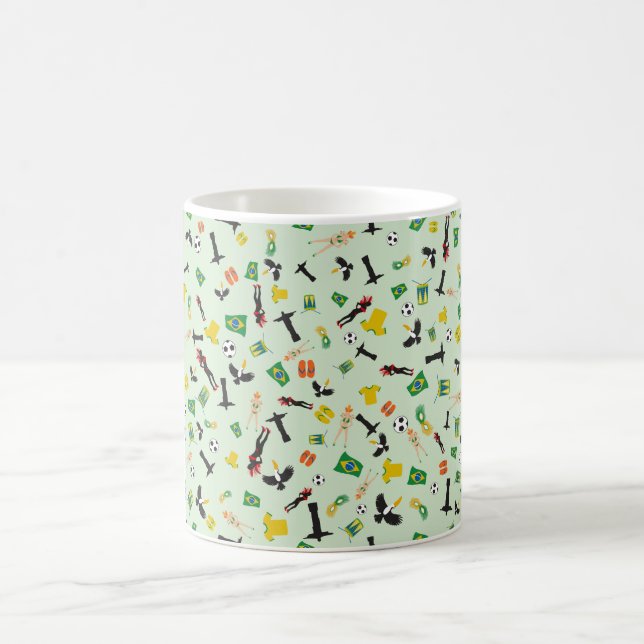 Brasilien-Party in Rio de Janeiro Kaffeetasse (Mittel)
