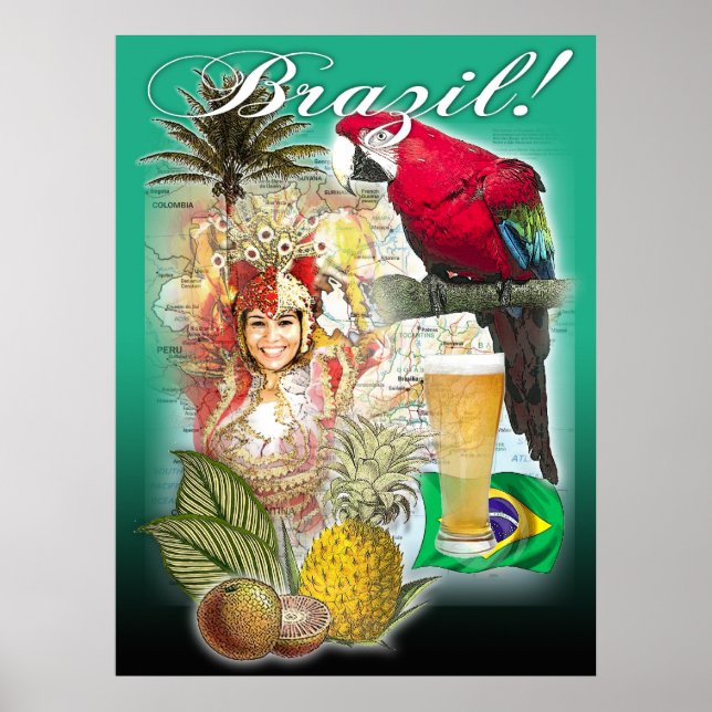 Brasilien Poster (Vorne)