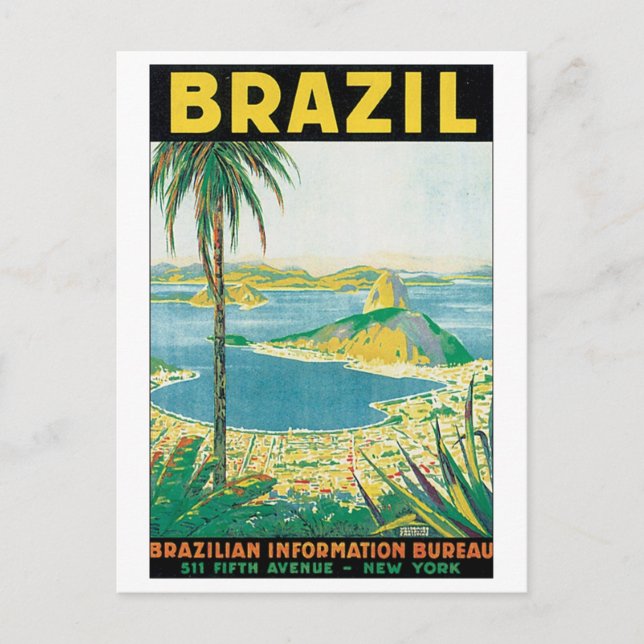 Brasilien Postkarte (Vorderseite)