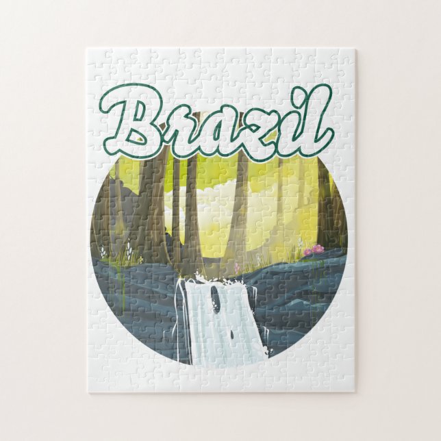 Brasilien - Rainforest Logo (Vertikal)