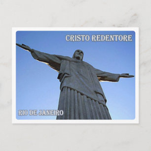 Brasilien - Rio de Janeiro - Christus der Erlöser Postkarte