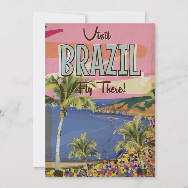 Brasilien - Rio De Janeiro Einladung (Vorderseite)