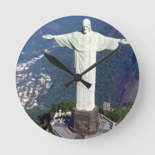 Brasilien Rio de Janeiro Jesus (neu) (St.K) Runde Wanduhr
