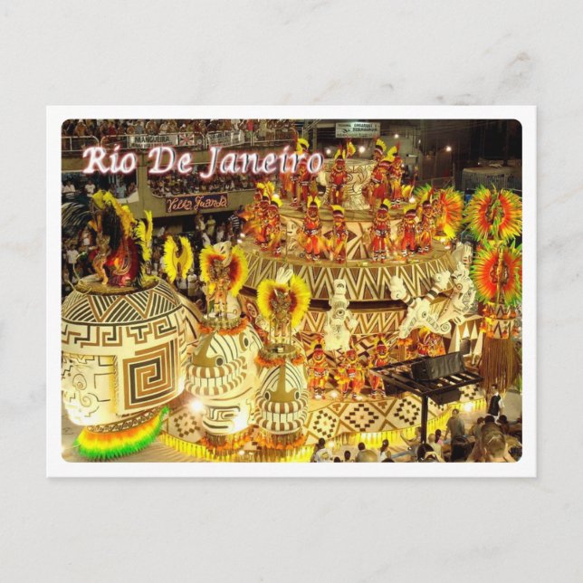 Brasilien - Rio De Janeiro - Karneval - Postkarte (Vorderseite)