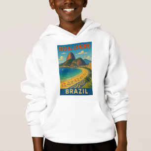 Brasilien Rio De Janeiro Original Art Hoodie