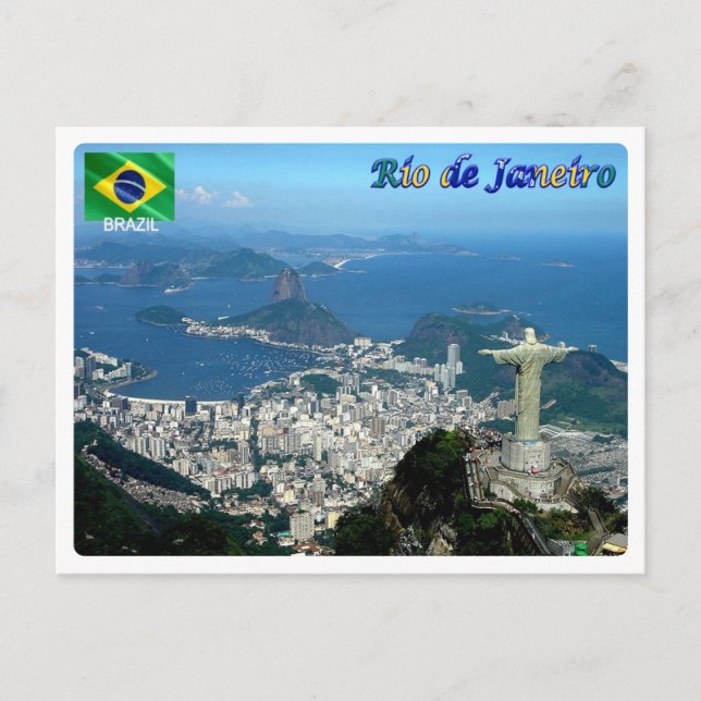 Brasilien - Rio De Janeiro - Postkarte (Vorderseite)