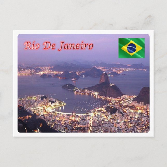Brasilien - Rio De Janeiro - Postkarte (Vorderseite)