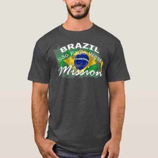 Brasilien Sao Paulo West Mormon LDS Mission Gesche T-Shirt