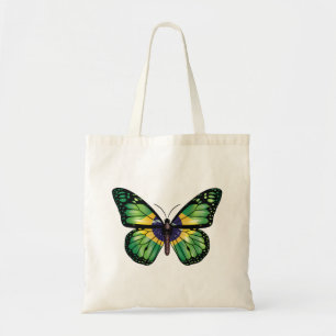Brasilien Schmetterling Monarchenflagge Tragetasche