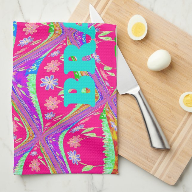 Brasilien Schöne Samba traditionelle Farben Handtuch (Viertel Falte)