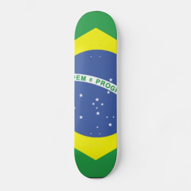 Brasilien Skateboard (Vorderseite)