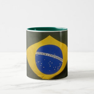 Brasilien - Tasse- Zweifarbige Tasse