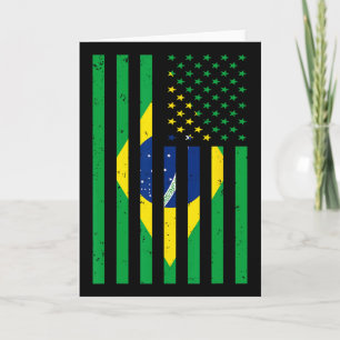Brasilien Trikot Brasil Fußball USA Amerika Flagge Karte