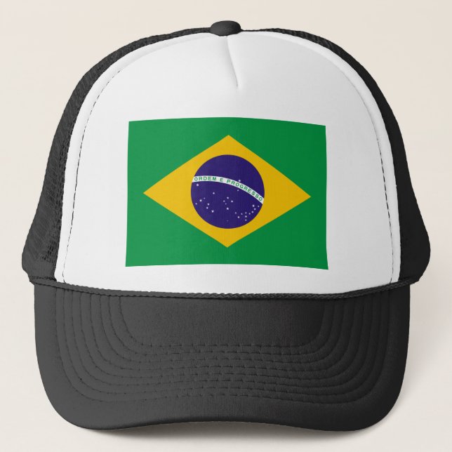 Brasilien Truckerkappe (Vorderseite)