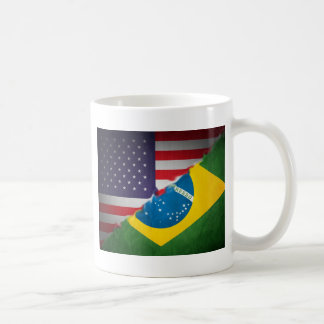 Brasilien und Amerika Kaffeetasse