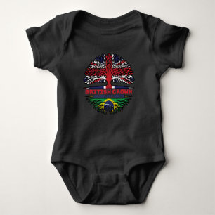 Brasilien Vereinigtes Königreich British Tree Baby Strampler